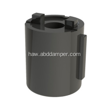 Auto Car Portable Ashtray hoʻokaʻa Damper Barrel Damper